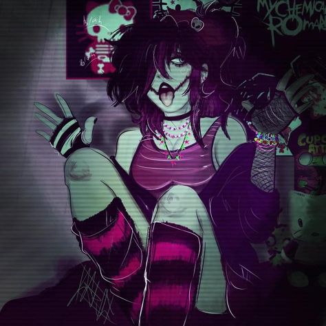 Creepypasta Oc Girl, Creepy Cute Drawings, Nina The Killer Fanart, The Puppeteer Creepypasta, Creepypasta Pfp, Creepypasta Art, Scene Pfp, Nina The Killer, All Creepypasta Characters