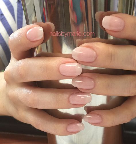 #SNS gelous dipping powder Sns Dipping Powder Nails Natural Short, Sns Dipping Powder Nails With Tips, Sns Dipping Powder Nails Natural Color, Gel Powder Dip Nails, Clear Dip Nails Powder, Transparent Dip Powder Nails, Salon Dip Nail Colors, Sns Ideas, Nails Dipping Powder