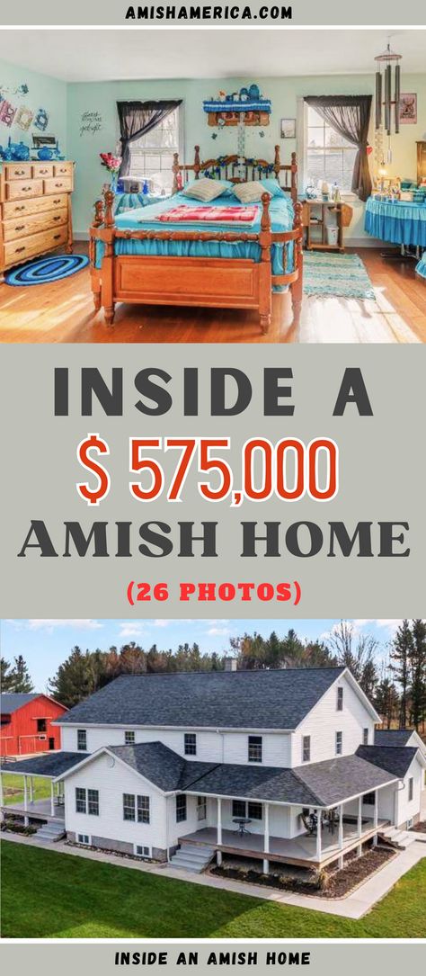 Amish Kitchen Design, Amish House Plans, Amish Homes Interior, Amish Quilts Traditional, Gladwin Michigan, Amish Cabins, Amish Home, House Plans Australia, Amish Living