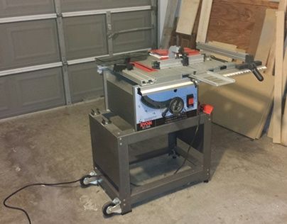 Ryobi Table Saw, Jeff Smith, Workshop Ideas, Table Saw, Saws, Behance Portfolio, New Work, Work On, Woodworking Projects