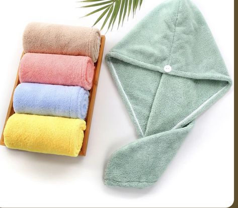 Microfiber Towel Hair, Dry Long Hair, Hair Drying Towel, Hair Towel Wrap, Fast Hair, Hair Drying, Fast Hairstyles, Magic Hair, Towel Wrap