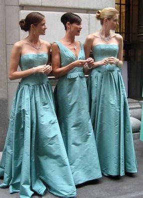 Blue Mint Bridesmaids Dresses in Taffeta Tiffany Blue Bridesmaids, Brides Maid Dresses Blue, Tiffany Blue Bridesmaid Dresses, Tiffany Bridesmaid Dresses, Tiffany Blue Dress, Tiffany Blue Wedding Theme, Mint Bridesmaid, Mint Bridesmaid Dresses, Tiffany Blue Wedding