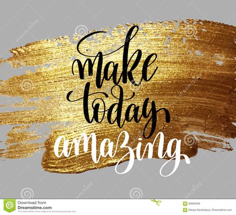 Make today amazing hand written lettering positive quote. I Montag Motivation, Make Today Amazing, Sparkle Quotes, Monday Motivation Quotes, Monday Quotes, Motiverende Quotes, Positive Inspiration, Handwritten Letters, Positive Quote