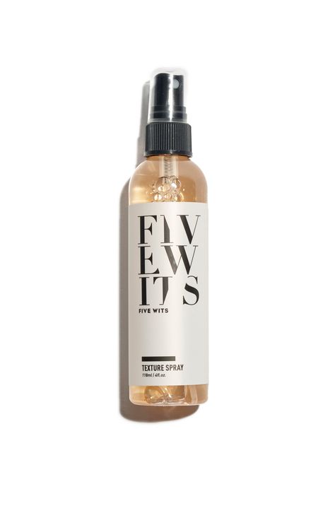 A well-rounded and refined texture spray that truly does it all without leaving hair feeling dry or frizzy. Gives hair volume, tooth, while promoting separation. 
On wet hair: spray from roots to ends and blow dry for volume and tooth
On dry hair, spray from roots to ends and work in to promote separation, add texture and revive curl
Notes: pepo + olive
118 ml / 4 oz Texture Spray, Hair Volume, Texturizing Spray, Hair Spray, Volume Hair, Blow Dry, Wet Hair, Dry Hair, Spray