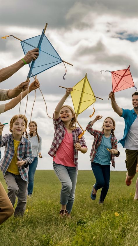 Homemade Kites🪁 

Create your own simple kites using paper, sticks, and string. Decorate them with your favorite colors and fly them high on a windy day. It's a fun and easy way to enjoy the outdoors with your little ones! 🎨✂️

#HomemadeKites #OutdoorFun #CraftingWithKids #DIYKites #FamilyActivities #CreativeKids #ChildhoodMemories #FunInTheSun Homemade Kites, Windy Day, Kites, Learning Centers, Family Activities, Creative Kids, Outdoor Fun, The Outdoors, Childhood Memories