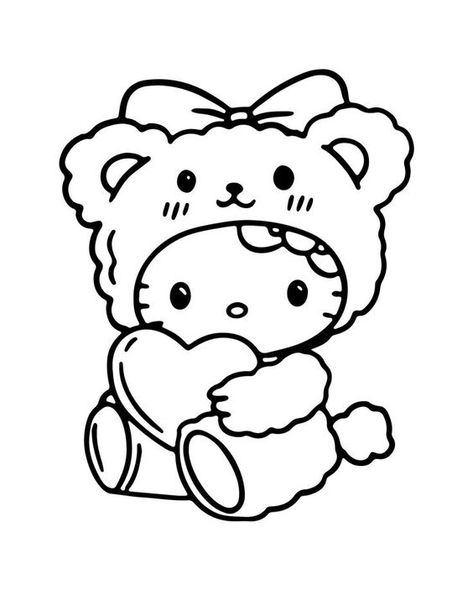 hello kitty Coloring pages for kids #coloringpagesforkids Coloring page for kids #coloringpageforkids Kids coloring page #kidscoloringpage 15.580 Christmas Hello Kitty Coloring Pages, Blank Drawings To Color, Hello Kitty Christmas Coloring Pages, Y2k Coloring Pages, Sanrio Coloring, Hello Kitty Coloring Pages, Kitty Coloring Pages, Creation Coloring Pages, Family Coloring Pages