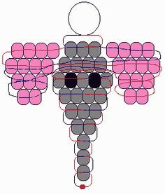 Booth Signage, Beaded Elephant, Pony Bead Animals, Ring Patterns, Beaded Ideas, Bead Animals, Pony Bead Projects, Pony Bead Crafts, Beaded Dragonfly