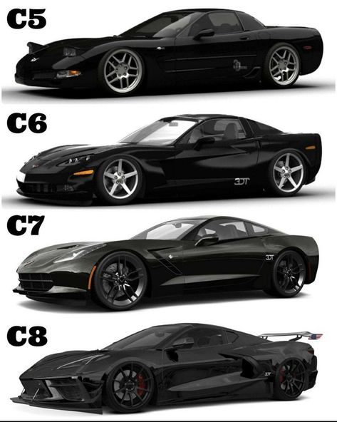 Baddie Cars, Black Corvette, Corvette C5, Corvette Zr1, Street Racing Cars, Chevy Corvette, Pretty Cars, Sports Cars Luxury