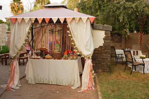 decorated tent Folklore Birthday Party, Fairy Folklore, Woodland Fairy Party, Festival Booth, Craft Show Booth, Craft Fairs Booth, Fairy Festival, Craft Booth Displays, Craft Stalls