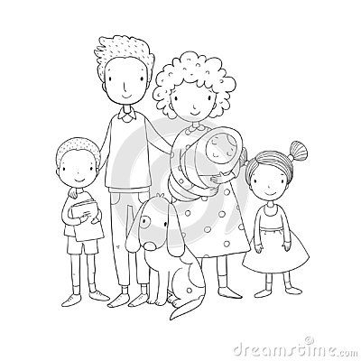 Cartoon Mom, Family Coloring Pages, Sleeping Boy, Rabbit Vector, Cartoon Turtle, Cute Funny Cartoons, Dog Vector, Cute Cartoon Characters