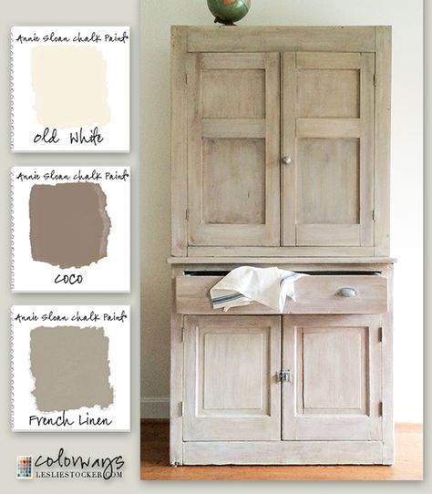 Colorways: January 2015 Chalk Paint Colors, Chalk Paint Projects, Annie Sloan Paints, Paint Swatches, Chalk Paint Furniture, Annie Sloan Chalk Paint, Refurbished Furniture, Furniture Restoration, Paint Furniture