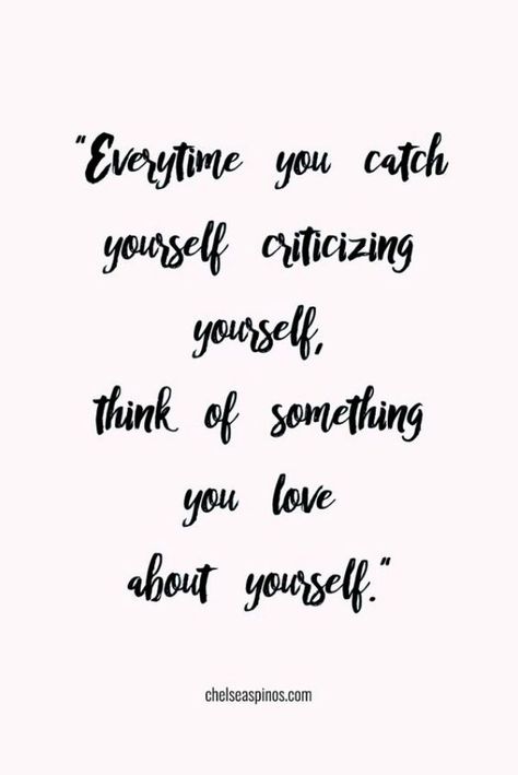 it can be the same good quality cause it is good and the probably criticize yourself for the same thing  ** Gaining Weight Quotes, Personality Inspiration, Confidence Building Quotes, Weight Quotes, Quotes Confidence, Better Relationship, Confidence Quotes, Self Compassion, Feeling Down