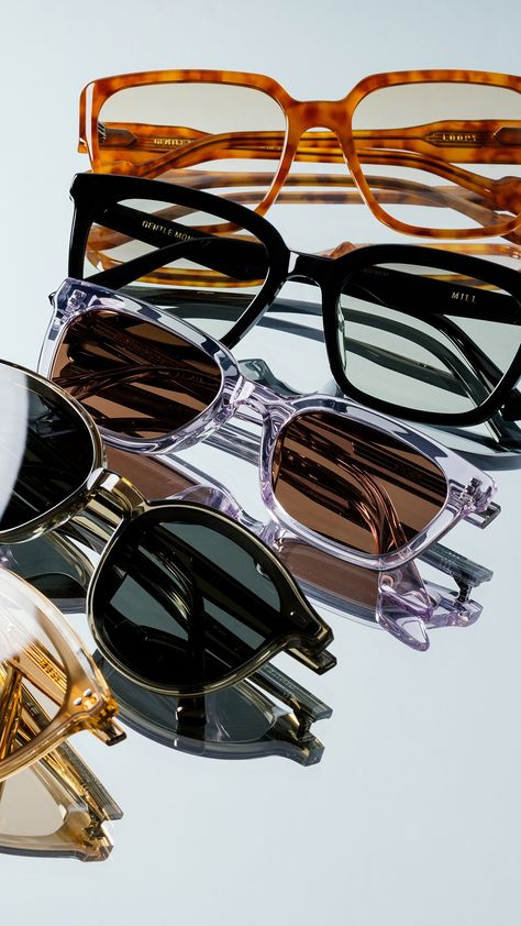 The latest collection from South-Korean eyewear brand Gentle Monster is available now at all retail locations + online. Shop Now: https://feature.com/collections/gentle-monster Eyewear Photoshoot, Glasses Photoshoot, Sunglasses Photoshoot, Eyewear Ad, Eyewear Shop, Gentle Monster, Work Inspiration, Eyewear Brand, Sunglasses Branding