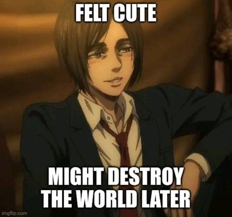 Aot Funny, Aot Eren, Eren Aot, Attack On Titan Comic, Aot Memes, Attack On Titan Funny, Destroyer Of Worlds, Attack On Titan Fanart, Eren Yeager