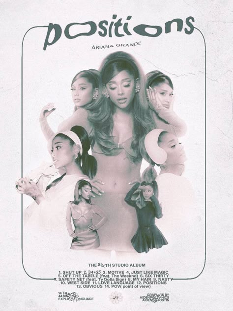 Ariana Grande Poster, Vintage Music Posters, Music Poster Design, Posters For Room, Ariana Grande Wallpaper, Dorm Posters, Ariana Grande Photos, Poster Room, Picture Collage Wall