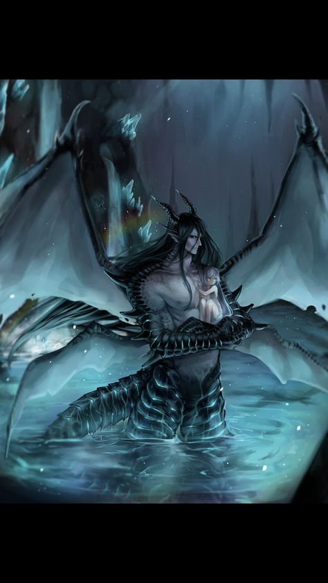 Hot Monster Art, Fantasy Romance Art, Male Mermaid, Monster Boy, Big Dragon, Humanoid Creatures, Fantasy Beasts, Romance Art, Fantasy Male