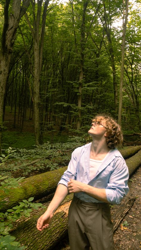 Men, forest, vintage, spring Forest Guy Aesthetic, Man In Forest Aesthetic, Man Gardening Aesthetic, Male Cottagecore Aesthetic, Nature Aesthetic Outfit Men, Cottagecore Aesthetic Male, Gentle Masculinity Aesthetic, Male Cottagecore Outfits Summer, Ethereal Aesthetic Men