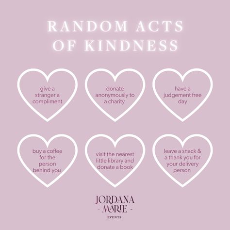 It's National Random Acts of Kindness Day (RAOK) Imagine a world where you can succeed by being nice. Where we all pay it forward. Where people look out for each other. It all starts with an act. 💜💜💜💜💜💜 How To Start A Charity, Random Acts Of Kindness Day, Paying It Forward, Kindness Projects, Kindness Day, Being Nice, High Key, Little Library, Pay It Forward