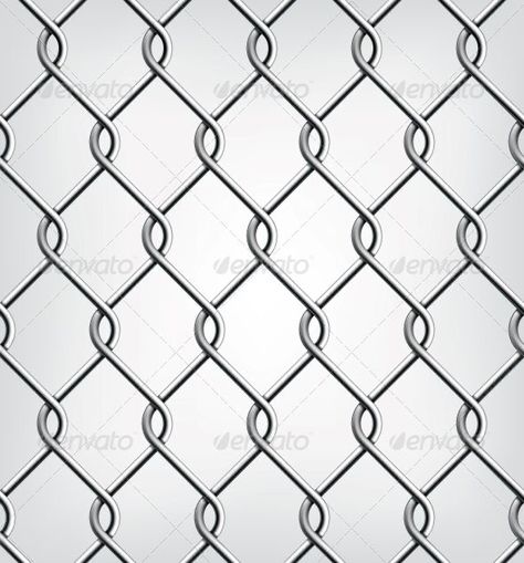 Fence Tattoo Design, Fence Tattoo, Grid Illustration, Lowrider Tattoo, Chain Fence, Steel Texture, Chicanas Tattoo, Chain Tattoo, Net Pattern