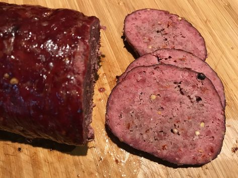 Venison Salami Recipe, Deer Sausage, Venison Sausage Recipes, Salami Recipe, Smoked Venison, Summer Sausage Recipes, Smoked Beef Jerky, Deer Processing, Meat Curing