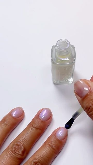 essie on Instagram: "expressie fx 'iced out' is now available in the UK! watch how @nailsbymh creates the #glazeddonutnail trend using this transformative quick drying top coat. 🍩💅 available exclusively on @asos @asos_faceandbody for UK obsessies" Essie Iced Out, Essie Transition Piece, Fairy Tailor Essie, Essie Base Coat, Essie Top Coat, Essie Fairy Tailor Nail Polish, Nail Time, Work Nails, Essie Nail Polish