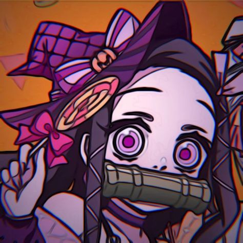 Halloween Nezuko Pfp, Nezuko Halloween, Demon Slayer Halloween, Kny Halloween, Kny Nezuko, Nezuko Pfp, Nezuko Fanart, 3 Anime Best Friends Icons, Nezuko Icon