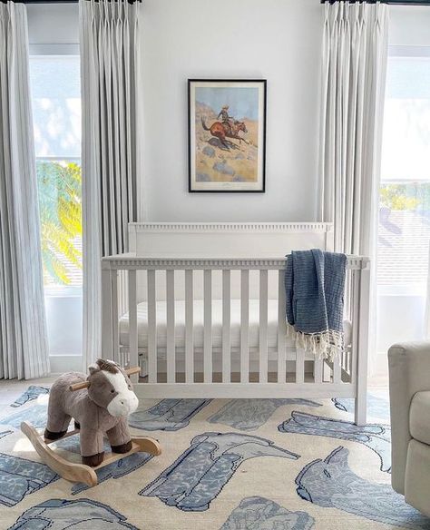 Coastal Cowboy Nursery, Boy Nursery Western, Cowboy Theme Nursery, Baby Boy Nursery Western, Cowboy Nursery Baby Boy, Western Nursery Baby Boy, Horse Nursery Theme, Western Theme Nursery, Cowboy Themed Nursery