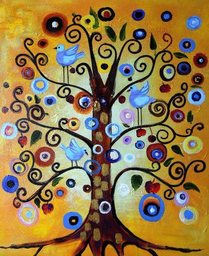 Klimt Tree Of Life, Art Klimt, Gustav Klimt Art, Klimt Paintings, Klimt Art, Tree Of Life Art, Gustav Klimt, Tree Art, Art Plastique