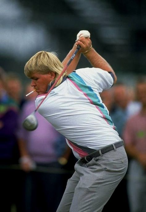 John Daily, John Daly, Golf Pictures, Golf Inspiration, Golf School, British Open, Dennis Rodman, Vintage Golf, Golf Player