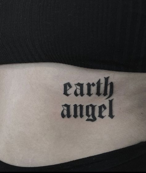 Earth Angel Tattoo, Angel Energy Tattoo, Biblical Angel Tattoo, Angle Tattoo, Earth Tattoo, Angel Tattoo, Aesthetic Tattoo, Earth Angel, Tattoos Gallery