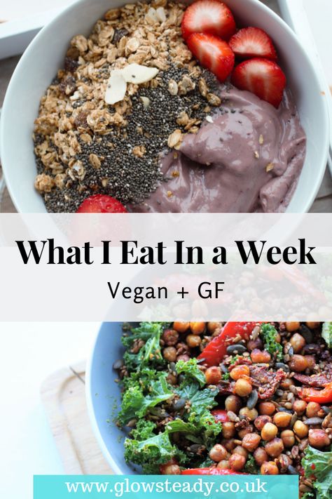 Vegan Daily Meals, Vegan Eat In A Day, What I Eat In A Day Vegan, Vegan Aesthetic, Roasted Chickpea Salad, Meal Ideas Healthy, Easy Vegan Meals, Tomato Lentil Soup, Gluten Free Meals