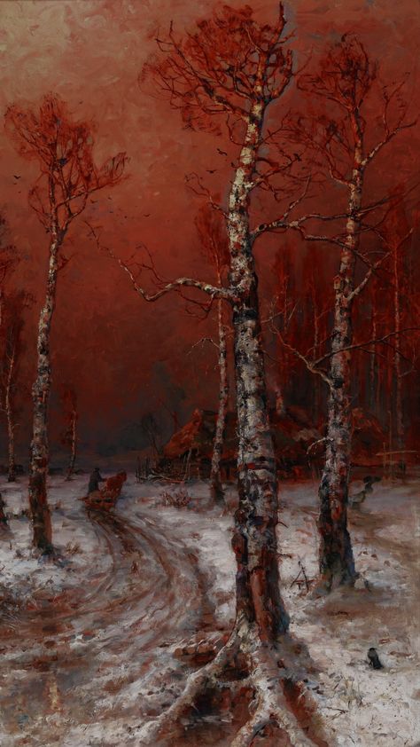 Quest Ideas, Gothic Landscape, 19th Century Paintings, Art Prints Online, Art Masters, Art Archive, Classical Art, Gothic Art, The Snow