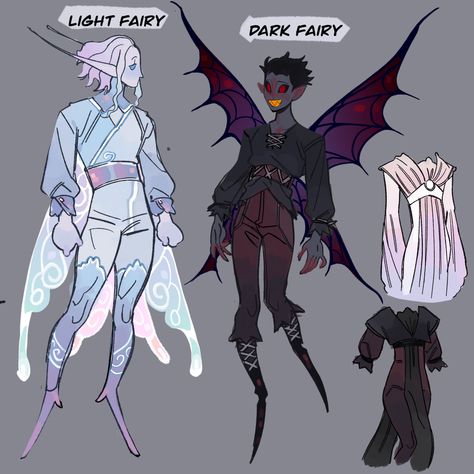 Fairy Lore, Ange Demon, Mythical Creatures Art, Skyfall, Creature Concept Art, Arte Fantasy, Creature Concept, 영감을 주는 캐릭터, Character Design References