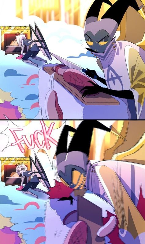 Hazbin Hotel Comic, Whatsapp Wallpapers Hd, Apple Jam, Hotel Trivago, H Hotel, Demon King Anime, Vivziepop Hazbin Hotel, Hotel Art, Helluva Boss