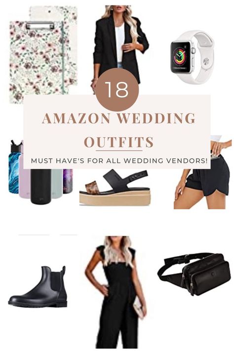 Wedding Coordinator Outfit Day Of, All Black Wedding Planner Outfit, Wedding Coordinator Outfit Ideas, What To Wear As A Wedding Planner, Wedding Vendor Outfit Ideas, Wedding Planner Outfit Ideas, Day Of Coordinator Outfit, Wedding Planner Attire, Photographer Outfits For Wedding