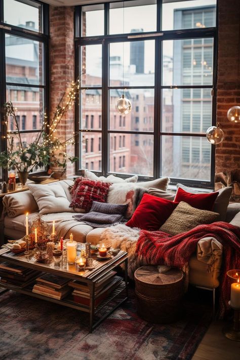 christmas room decoration ideas Architecture 2023, Christmas Rooms, Room Decoration Ideas, Christmas Living Room, Instagram 2023, Deco Studio, Christmas Decoration Ideas, Christmas Room Decor, Christmas Living Rooms