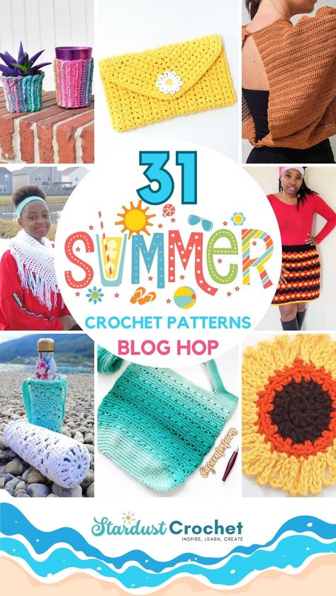 31 Adorable Flower Crochet Patterns Beach Crochet Patterns Free, Easy Summer Crochet Projects, Crochet Summer Free Patterns, Water Bottle Holder Crochet Pattern, Crochet Water Bottle Holder Pattern, Water Bottle Holder Pattern, Water Bottle Holder Crochet, Easy Crochet Patterns Free Beginners, Summer Crochet Patterns