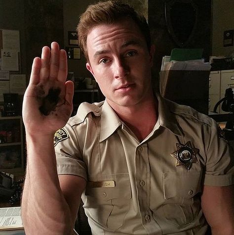 Ryan Kelley Instagram Pictures | POPSUGAR Celebrity Deputy Parrish, Parrish Teen Wolf, Ryan Kelley, Jordan Parrish, Ryan Kelly, Cray Cray, Daniel Sharman, Teen Wolf Cast