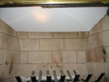 Installed Foam Piece Unusable Fireplace, Fireplace Plug, Ranch Fireplace, Fireplaces Makeover, Fireplace Covers, Insulate Windows, Concrete Hearth, Draft Dodger, Unused Fireplace