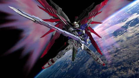 Destiny Gundam Wallpapers - Top Free Destiny Gundam Backgrounds - WallpaperAccess Gundam Wallpapers Hd Wallpaper, Gundam Wallpapers Hd Wallpaper 4k, Gundam Wing Zero, Robot Wallpaper, Mobile Suit Gundam Wing, Mobile Suit Gundam 00, Wings Wallpaper, Gundam Build Fighters, Gundam Toys