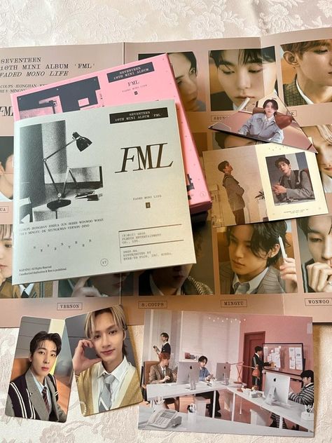 seventeen fml album pulls!! #saythename17 Fml Album Svt, Fml Seventeen, Seventeen Fml, Seventeen Minghao, Seventeen Album, Mini Albums, Seventeen, Quick Saves