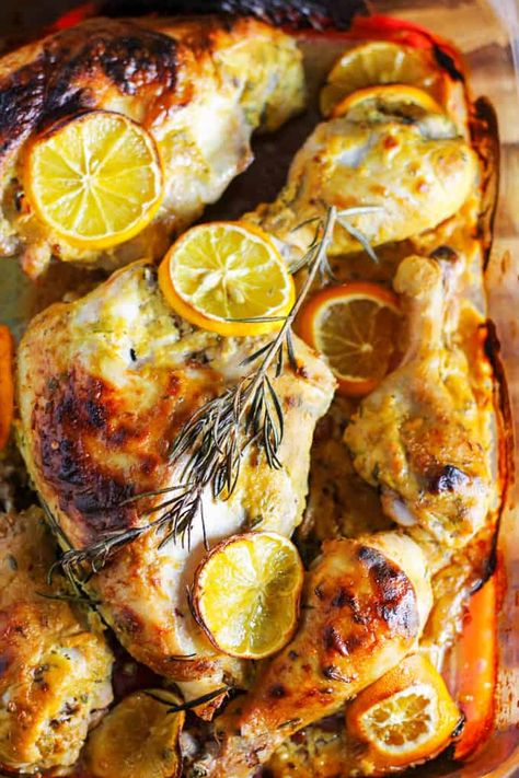 Myer Lemon Recipes, Eating European, Meyer Lemon Recipes, Akiane Kramarik, Dijon Chicken, Easter Food, Autumn Recipes, Chicken Dinners, Winner Winner Chicken Dinner