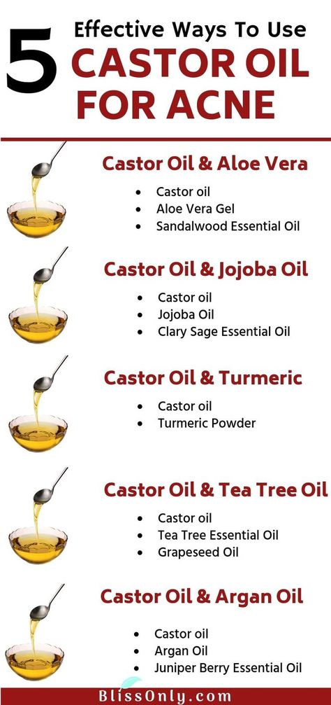 Learn how to use castor oil for acne. It is one of the best natural remedies for getting rid of acne . It also helps fade dark spots, acne scars, blemishes and gives you even skin tone. The remedies include castor oil face mask with aloe vera, tea tree essential oil and more. Castor Oil And Aloe Vera For Face, Castor Oil For Acne How To Use, Castor Oil Face Mask Diy, Castor Oil For Dark Spots, Castor Oil Recipes For Skin, Caster Oil For Face Skin Care, Castor Oil Face, Castor Oil For Acne, Castor Oil For Face