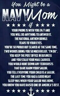 #1 Navy Mom Proud Navy Mom, Military Honor, Military Mom, Navy Mom, National Anthem, Us Navy, Do Anything, Navy