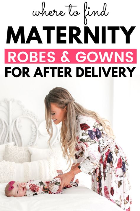 Maternity Patterns, Pregnancy Hospital Bag, Nursing Robe, Postpartum Nursing, Baby Hospital Outfit, Delivery Robe, Nursing Gown, Delivery Gown, Best Gowns