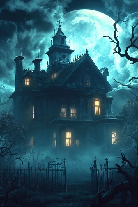 Dark Graveyard, Halloween Screensavers, Horror Background, Facts About Halloween, Horror Cartoon, Horror Video, Halloween Facts, Horror Artwork, Old Mansions