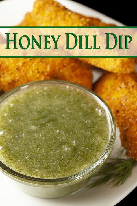 Canadian Treats, Dill Dipping Sauce, Honey Dill Sauce, Dill Sauce Recipe, Dill Recipes, Steamed Carrots, Brown Chicken, Dill Dip, Dill Dressing