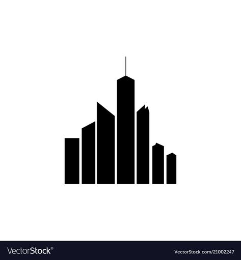 City Silhouette, Vector Silhouette, Silhouette Illustration, Simple Silhouette, African Inspired Fashion, City Scene, Inspired Fashion, Single Image, African Inspired