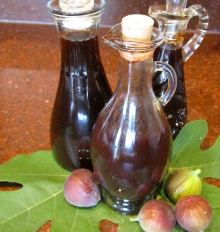 Make and share this Balsamic Fig Vinegar recipe from Food.com. Fig Balsamic Vinegar, Balsamic Vinegar Recipes, Flavored Vinegars, Infused Vinegars, Fig Recipes, Fresh Figs, Flavored Oils, Salad Dressing Recipes, Seasoning Mixes