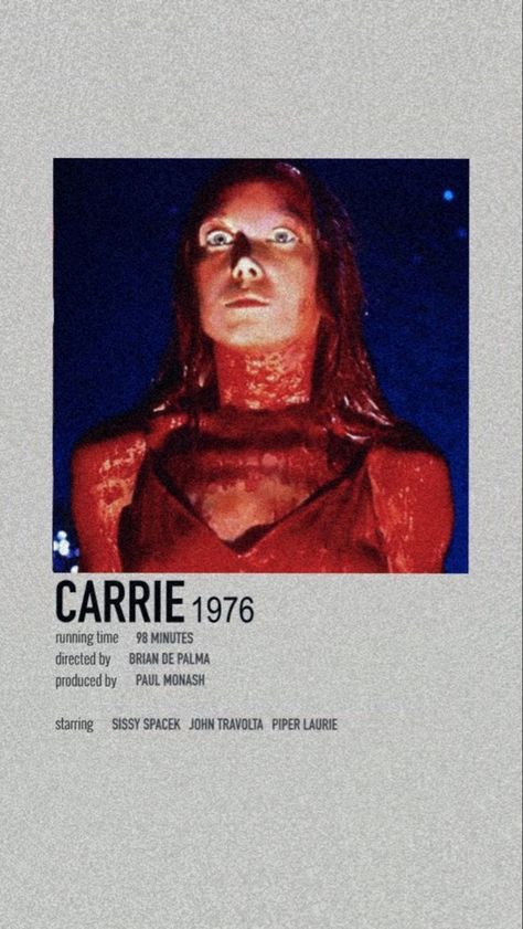 Carrie 1976 Poster, Carrie The Movie, Carrie Film 1976, Carrie Icons 1976, Carrie White Tattoo, Carrie Movie Poster, Carrie White Wallpaper, Carrie Inspired Photoshoot, Carrie Drawing